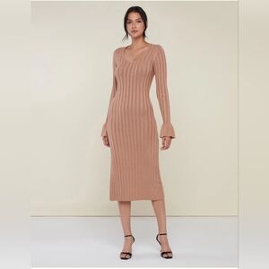 Wide Rib Sweater Dress NWT